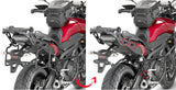 Monokey Trekker Lite Gray Side Cases - 70 Lt Trekker Lite Technopolymer - Givi Compatible With Yamaha Mt-09 Tracer (2015-2017)