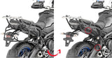 Trekker Dolomiti Aluminium Black Top Case + Side Cases - 90 Lt Trekker Dolomiti Aluminium - Givi Compatible With Yamaha Tracer 900 - Gt (2018-2020)