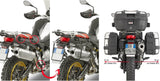 Monokey Trekker Alaska Aluminium Side Cases - 72 Lt Trekker Alaska Aluminium - Givi Compatible With Bmw F 750 Gs (2018-2020)