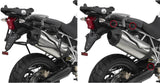 Monokey Trekker Dolomiti Aluminium Side Cases - 60 Lt Trekker Dolomiti Aluminium - Givi Compatible With Triumph Tiger 800 - Xc - Xr (2011-2017)