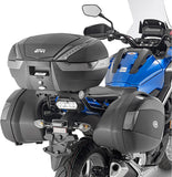 Monokey Side Black Tech Side Cases - 70 Lt Technopolymer - Givi Compatible With Honda Nc 750 X (2016-2020)