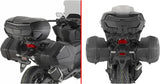 Maletas Laterales Monokey Side Carbon Look Tech 74 Lt Plastico - Givi Compatible Con Honda Forza 750 (2021-2025)