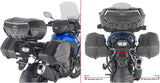 Monokey Side Silver Tech Side Cases - 74 Lt Technopolymer - Givi Compatible With Suzuki V-Strom 800 Se (2023-2024)