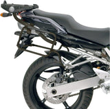 Baúl + Maletas Laterales Negro 110 Lt Plastico - Givi Compatible Con Yamaha Fz-6 - Fazer (2004-2006)