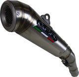 Tubo De Escape Con Homologación Acústica Powercone Evo Acero - Gpr Compatible Con Mv Agusta Stradale 800 (2014-2016)
