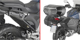 Adaptador Posterior Monolock + Portamaletas Lateral Para Maletas Monokey - Givi Compatible Con Honda Nc 750 X (2021-2024)