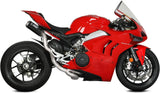 Sistema De Escape Completo Sin Catalizador Y Sin Homologación Acústica Mk3 Carbono - Mivv Compatible Con Ducati Panigale V4 (2018-2022)