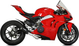 Sistema De Escape Completo Sin Catalizador Y Sin Homologación Acústica Mk3 Carbono - Mivv Compatible Con Ducati Panigale V4 (2018-2022)