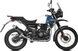Tubo De Escape Sin Catalizador Y Con Homologación Acústica Dakar Acero Negro - Mivv Compatible Con Royal Enfield Himalayan (2021-2023)