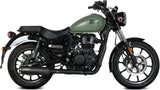 Tubo De Escape Sin Catalizador Y Con Homologación Acústica Hr-1 Acero Negro - Mivv Compatible Con Royal Enfield Meteor 350 (2021-2024)