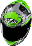 Casco Integral Para Moto Hjc Rpha 12 P.I.M. Evo (Carbon-Aramid/Fiberglass/Natural Fiber) Mc4Hsf Brels Talla 07 S