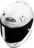 Casco Integral Para Moto Hjc Rpha 12 P.I.M. Evo (Carbon-Aramid/Fiberglass/Natural Fiber) Blanco Perlado Talla 08 M