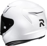 Casco Integral Para Moto Hjc Rpha 12 P.I.M. Evo (Carbon-Aramid/Fiberglass/Natural Fiber) Blanco Perlado Talla 11 Xxl