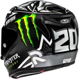 Casco Integral Para Moto Hjc Rpha 12 P.I.M. Evo (Carbon-Aramid/Fiberglass/Natural Fiber) Mc5 Quartararo Replica Talla 05 Xxs