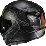 Casco Integral Para Moto Hjc Rpha 12 P.I.M. Evo (Carbon-Aramid/Fiberglass/Natural Fiber) Mc4Sf Toothless Ii Universal Talla 08 M