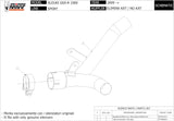 Tubo De Conexión No Catalizado - Mivv Compatible Con Suzuki Gsx-R 1000 (2009-2011)