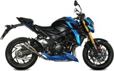 Tubo De Escape Sin Catalizador Y Sin Homologación Acústica Double Gun Acero - Mivv Compatible Con Suzuki Gsx-S 750 (2017-2020)