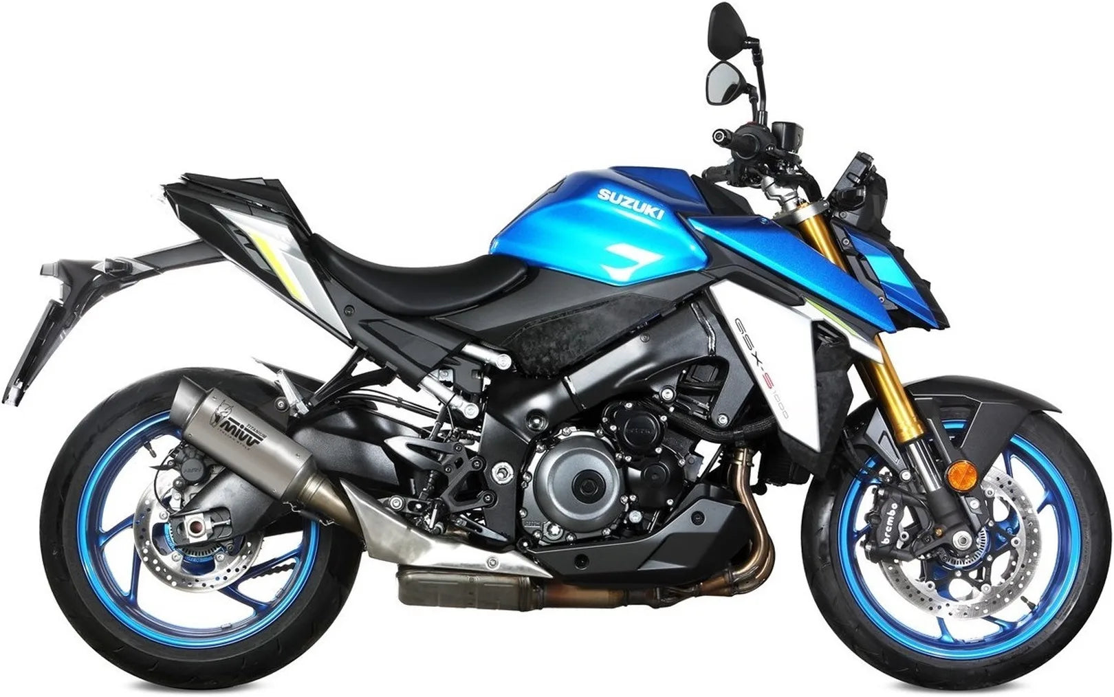 Tubo De Escape Con Homologación Acústica Gppro Titano - Mivv Compatible Con Suzuki Gsx-S 950 (2021-2023)