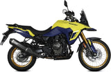 Tubo De Escape Con Homologación Acústica Speed Edge Acero Negro Carbono - Mivv Compatible Con Suzuki V-Strom 800 De (2023-2024)
