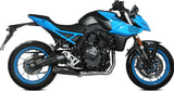 Sistema De Escape Completo Sin Catalizador Y Sin Homologación Acústica X-M5 Acero Negro Carbono - Mivv Compatible Con Suzuki Gsx 8S (2022-2024)