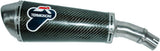 Tubo De Escape Con Homologación Acústica Oval Carbono - Termignoni Compatible Con Suzuki Gladius (2009-2019)