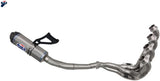 Sistema De Escape Completo Sin Homologación Acústica Scream Full Titano Copa Carbono - Termignoni Compatible Con Suzuki Gsx-R 1000 (2017-2019)