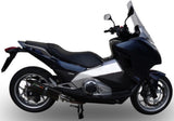 Tubo De Escape Con Homologación Acústica Furore Aluminio Negro - Gpr Compatible Con Honda Integra 700 (2012-2013)