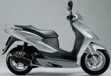 Sistema De Escape Completo Sin Catalizador Y Con Homologación Acústica Furore Aluminio Negro - Gpr Compatible Con Honda Dylan 150 (2000-2006)