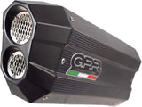 Tubo De Escape Con Homologación Acústica Sonic Carbon Look - Gpr Compatible Con Bmw R 1200 Rs Lc (2017-2019)