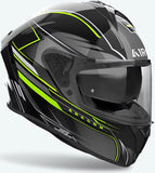 Casco Integral Para Moto Airoh Spark 2 - Sp2Sh31 Thermoplastic Hrt Amarillo Gloss Shadow Talla Xl