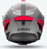 Casco Integral Para Moto Airoh Spark 2 - Sp2Sh55 Thermoplastic Hrt Rojo Gloss Shadow Talla Xs