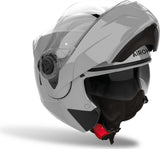 Casco Modular Para Moto Airoh Specktre - Spec98 Thermoplastic Hrt Gris Cemento Gloss Color Talla Xxl
