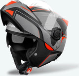 Casco Modular Para Moto Airoh Specktre - Specl32 Thermoplastic Hrt Naranja Mate Leaf Talla S