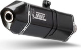 Tubo De Escape Con Homologación Acústica Speed Edge Acero Negro Carbono - Mivv Compatible Con Bmw F 800 R (2009-2020)