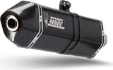 Exhaust Tip With Noise Certification Speed Edge Steel Black Carbon - Mivv Compatible With Ktm 1190 Adventure (2013-2016)