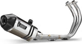 Sistema De Escape Completo Con Catalizador Y Homologación Acústica Speed Edge Acero Carbono - Mivv Compatible Con Yamaha Tracer 700 (2016-2024)