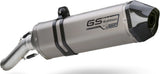 Tubo De Escape Con Homologación Acústica Speed Edge Titano Carbono - Mivv Compatible Con Bmw R 1200 Gs Adventure (2008-2009)