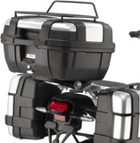 Baúl Monokey Negro Tech 40 Lt Plastico - Givi Compatible Con Honda Crosstourer 1200 - Dct (2012-2019)