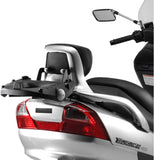Monokey Trekker Dolomiti Black Aluminium Top Case - 46 Lt Trekker Dolomiti Aluminium - Givi Compatible With Suzuki An 250 - 400 Burgman (2003-2006)