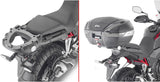 Monokey Trekker Outback Evo Smart Black Aluminium Top Case - 58 Lt Trekker Outback Evo Smart Aluminium - Givi Compatible With Honda Nx 500 (2024)