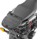 Baúl Monolock Blade Negro Tech 47 Lt Blade Plastico - Givi Compatible Con Honda Cb 125 F (2021-2024)