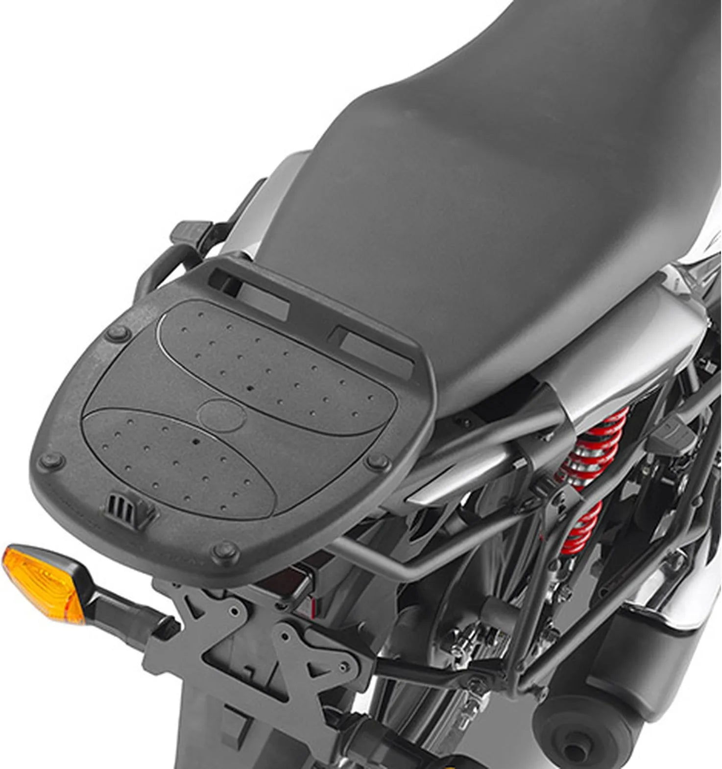 Baúl Monolock Negro Tech 30 Lt Plastico - Givi Compatible Con Honda Cb 125 F (2021-2024)