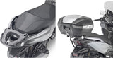 Monolock Blade Black Tech Top Case - 47 Lt Blade Technopolymer - Givi Compatible With Honda Forza 125 (2021-2022)