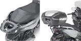 Baúl Monolock Negro Tech 29 Lt Plastico - Givi Compatible Con Honda Forza 125 (2021-2022)