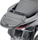 Monolock Simply Iv Black Top Case - 45 Lt Simply Iv Technopolymer - Givi Compatible With Honda Pcx 125 (2021-2024)