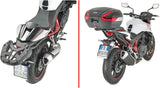 Baúl Monolock Negro Tech 29 Lt Plastico - Givi Compatible Con Honda Cb 750 Hornet (2023-2024)