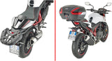 Monokey Trekker Alaska Black Aluminium Top Case - 44 Lt Trekker Alaska Aluminium - Givi Compatible With Honda Cb 750 Hornet (2023-2024)