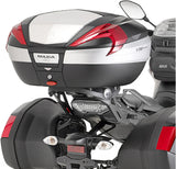 Baúl Monokey Trekker Aluminio Negro 52 Lt Trekker Aluminio - Givi Compatible Con Yamaha Mt-09 Tracer (2015-2017)