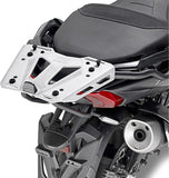 Monokey Arena Black Top Case - 45 Lt Arena Technopolymer - Givi Compatible With Yamaha T-Max 530 (2017-2019)