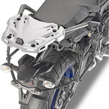 Monokey Trekker Outback Evo Smart Black Aluminium Top Case - 42 Lt Trekker Outback Evo Smart Aluminium - Givi Compatible With Yamaha Tracer 900 - Gt (2018-2020)